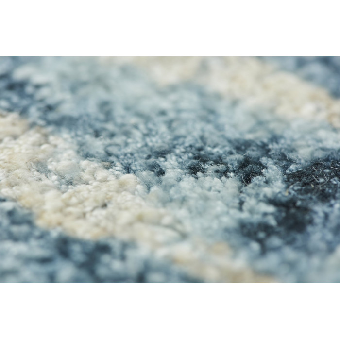 Alfombra FERNO AQUA GOLD (Handmade Collection)